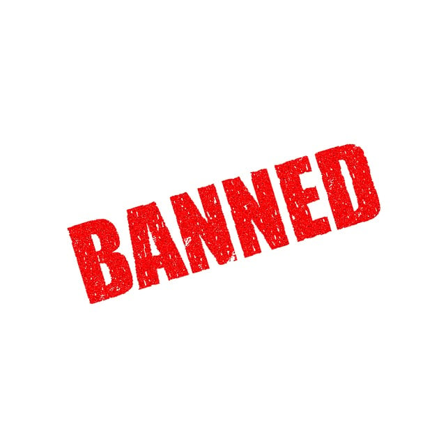 banned, forbidden, warning