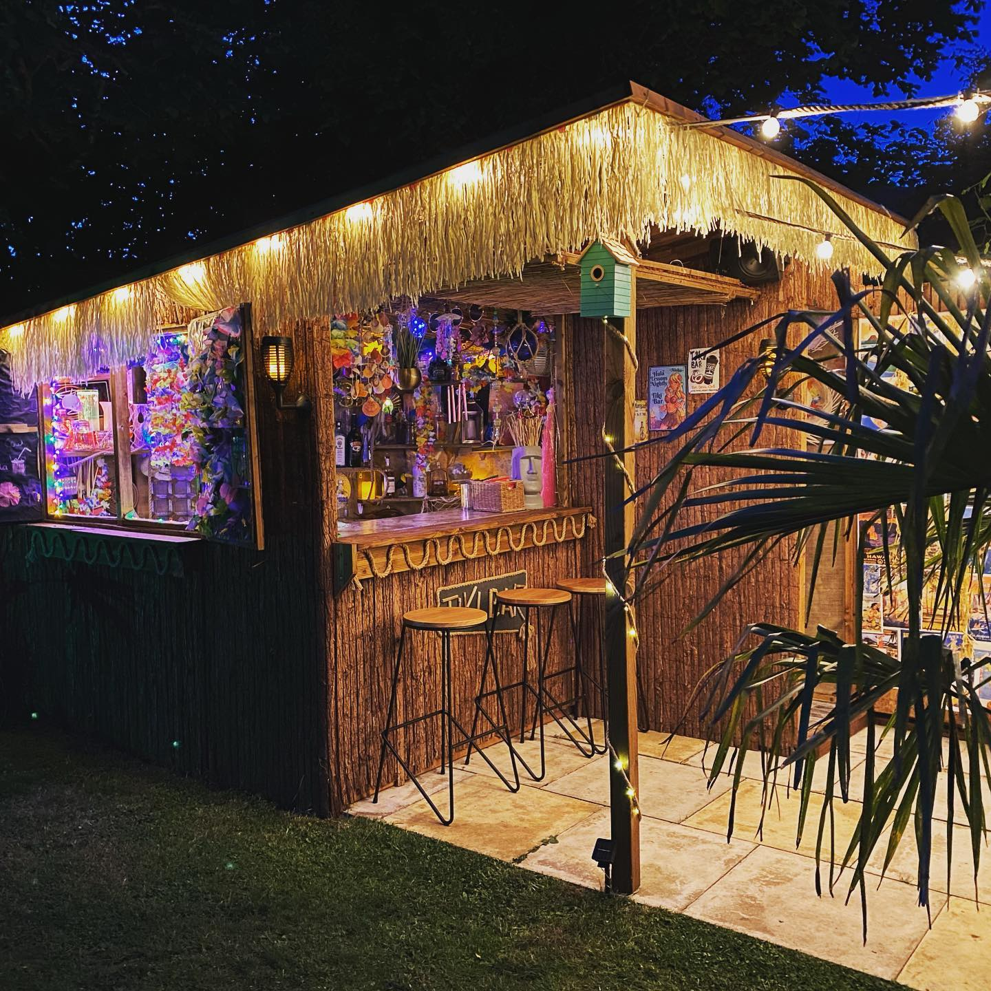 Tiki Bar She Shed