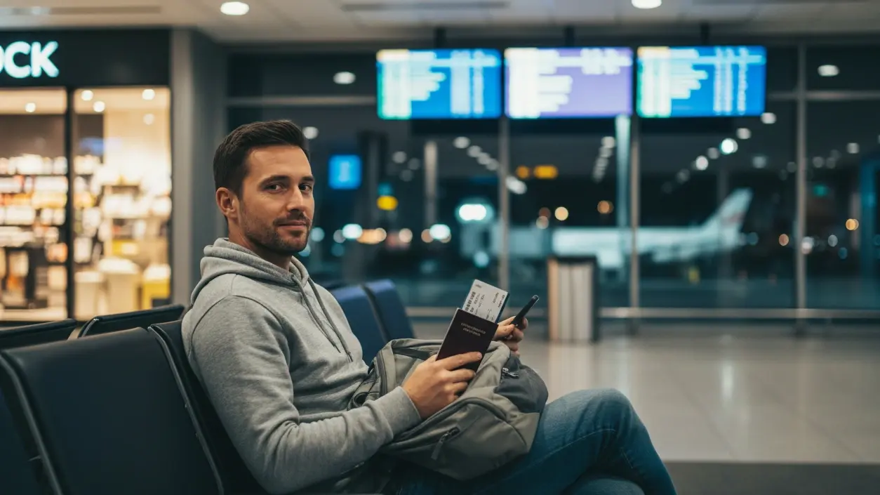 Return flight date aligned with sports event flight itinerary for visa