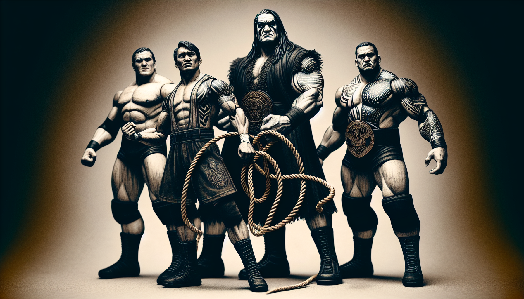 Bloodline collection WWE action figures