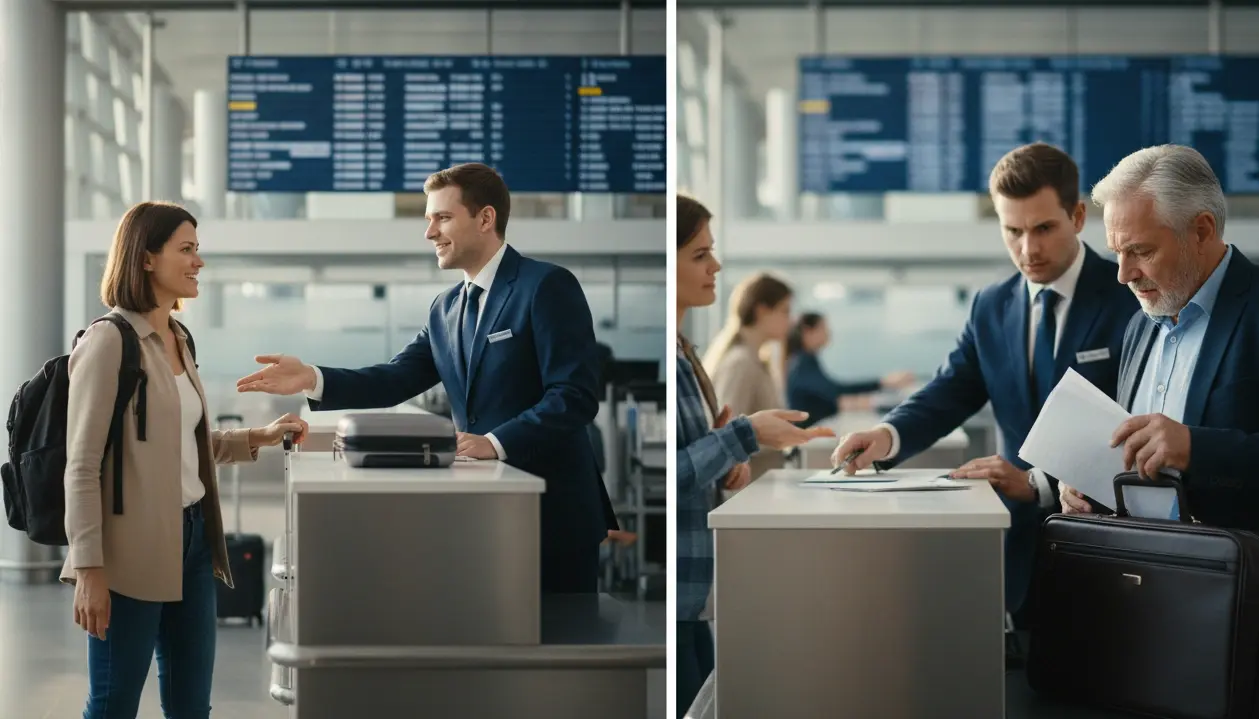 The Real Reason Airline A Waves You Through While Airline B Stops You At Check-In