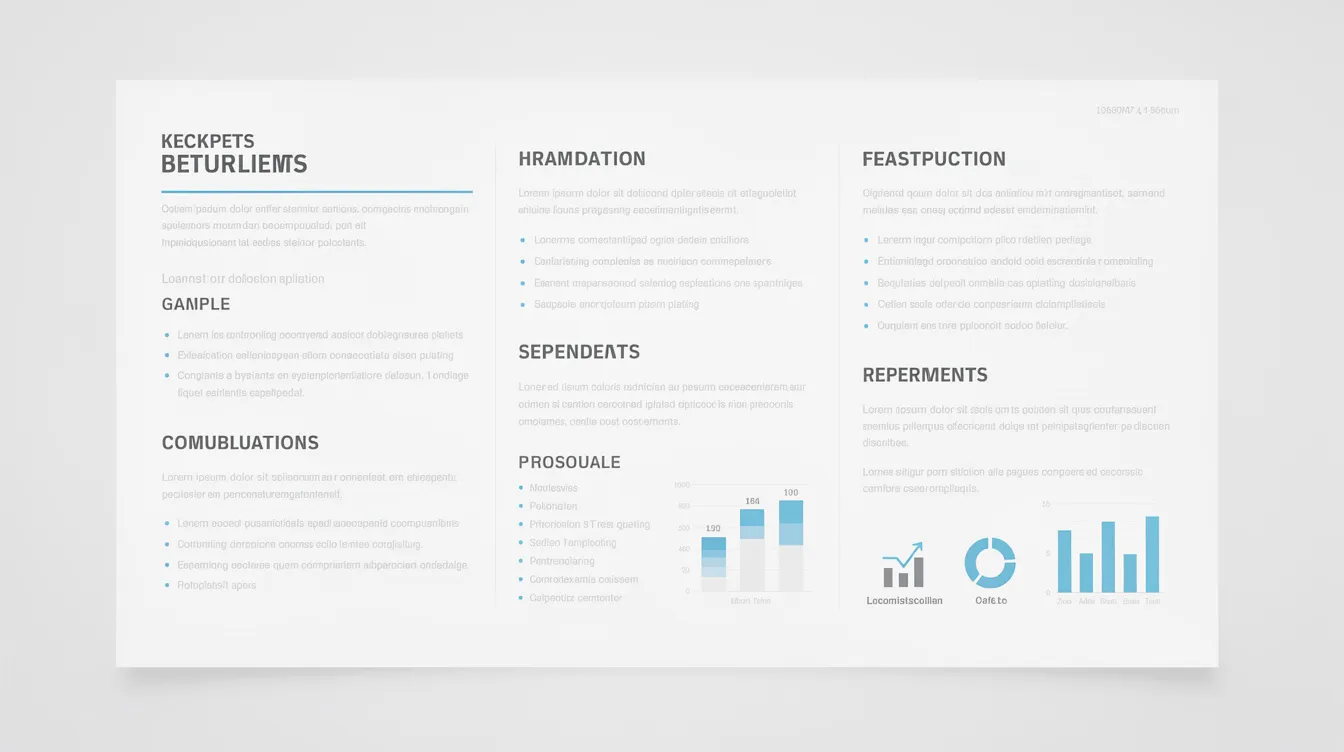 The image depicts a well-structured professional document with organized sections, featuring clear headers and bullet points that outline a virtual assistant job description. It emphasizes key skills such as time management, organizational abilities, and administrative tasks relevant for supporting small business owners and ensuring effective communication.