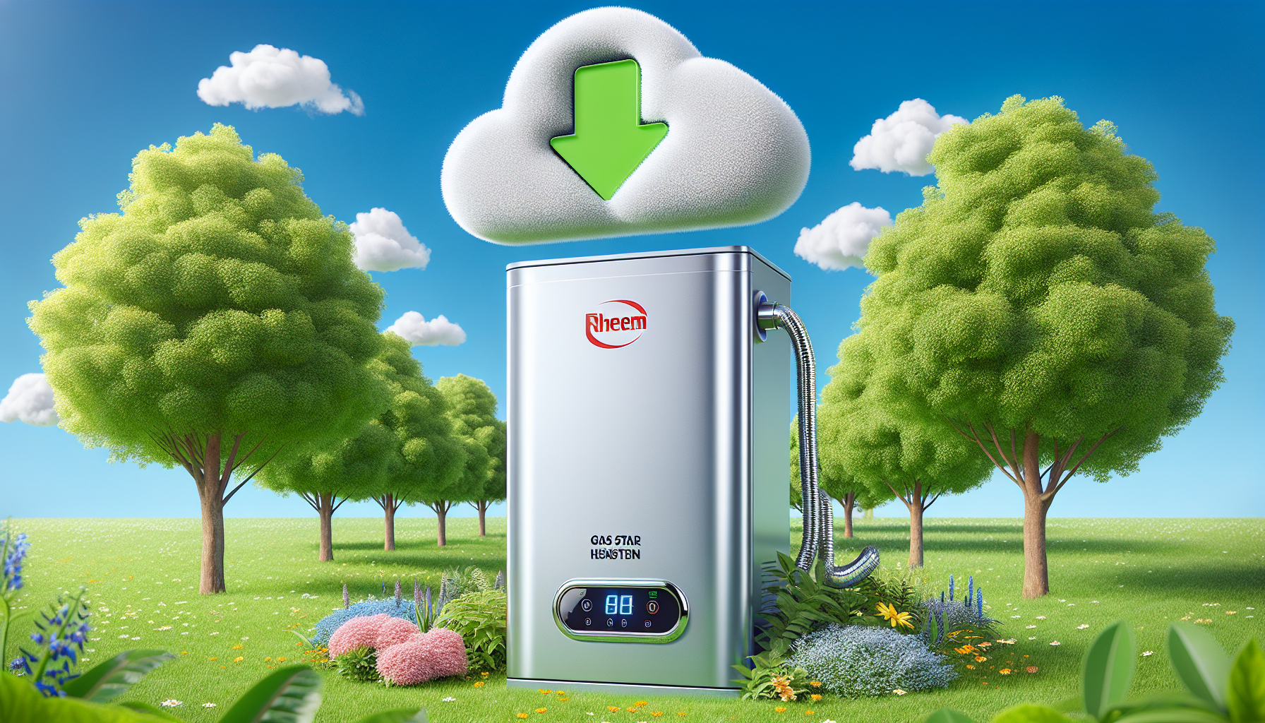 Reducing carbon emissions with energy-efficient gas hot water system