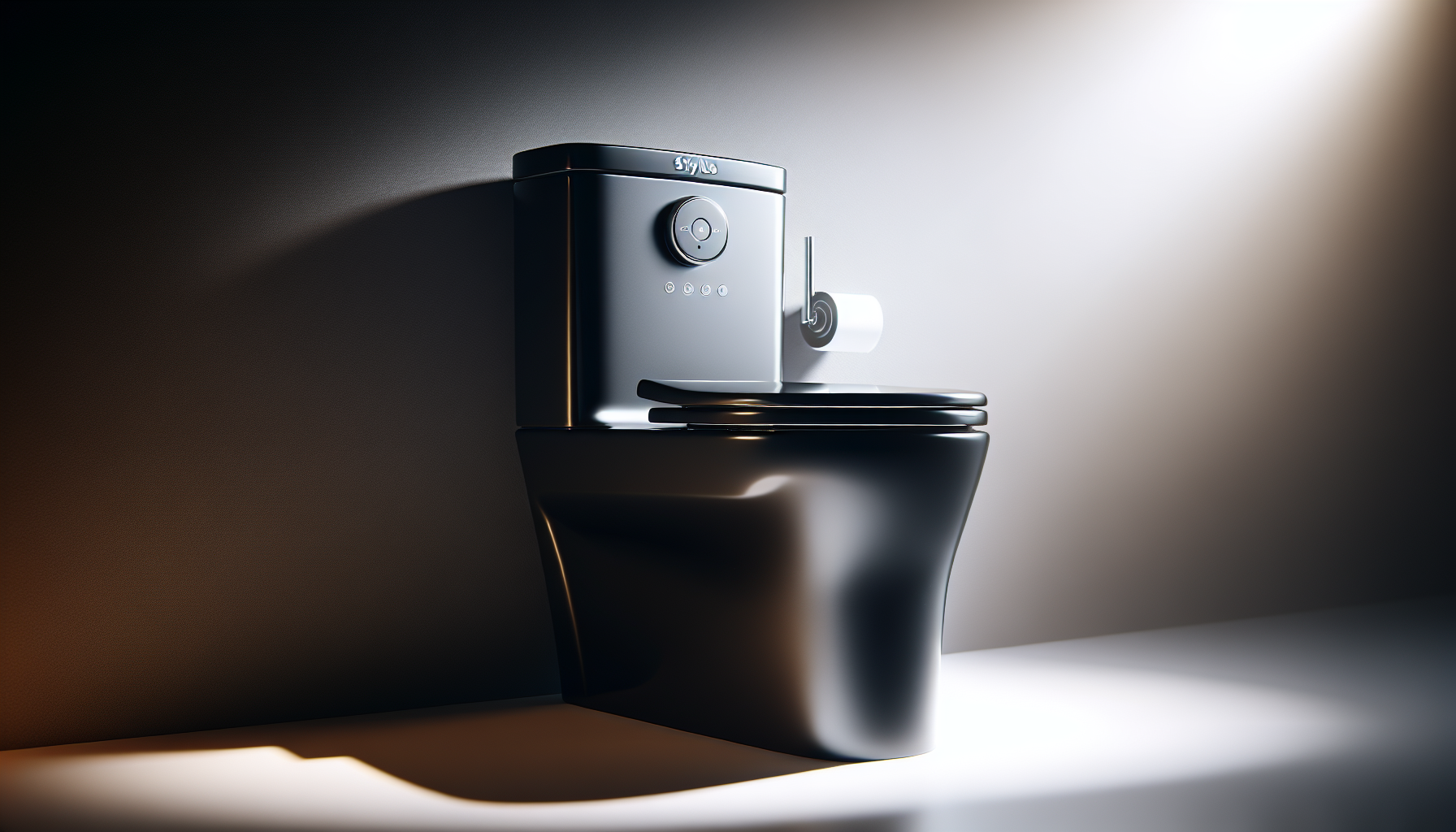 Durable plastic cistern and user-friendly flush buttons of the Stylus Symphony