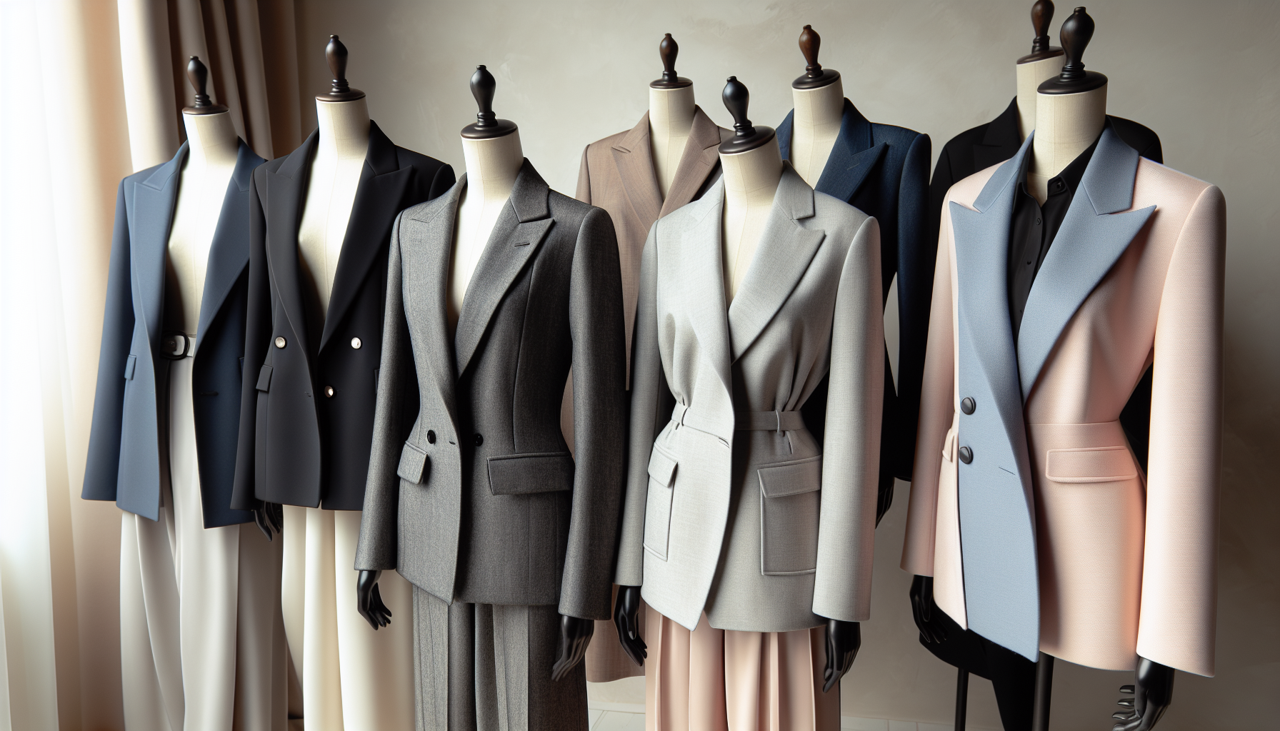 Elegant ladies' jackets and blazers for workwear