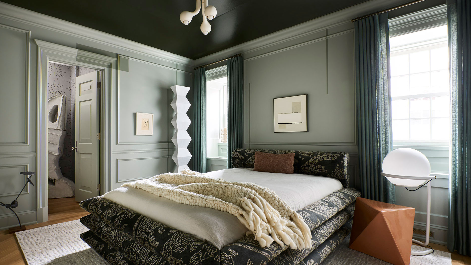 Sage Green Bedroom