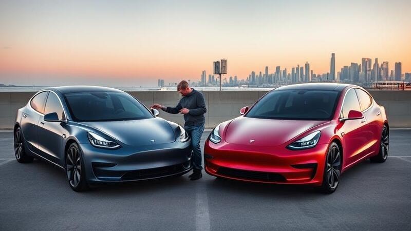 Satin black wrap vs gloss red wrap