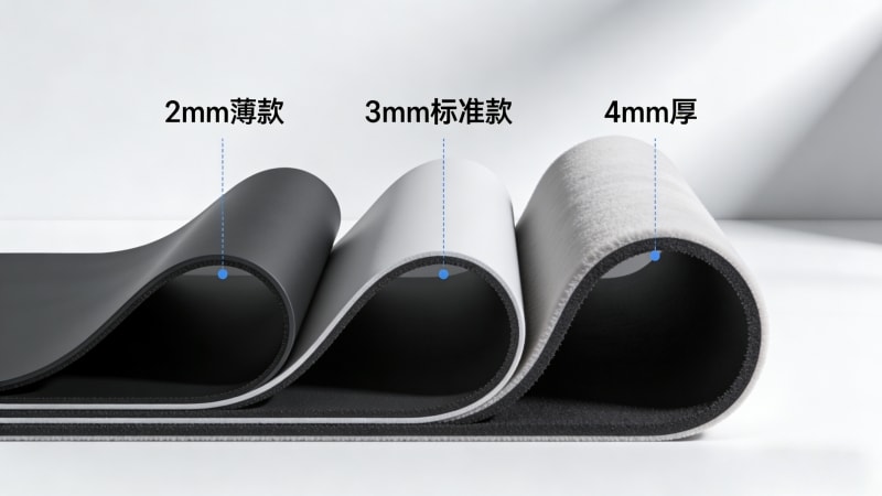 thickness of mouse pad