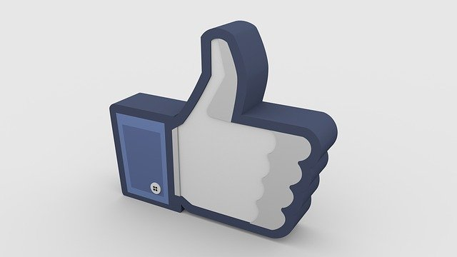 like, facebook, 3d