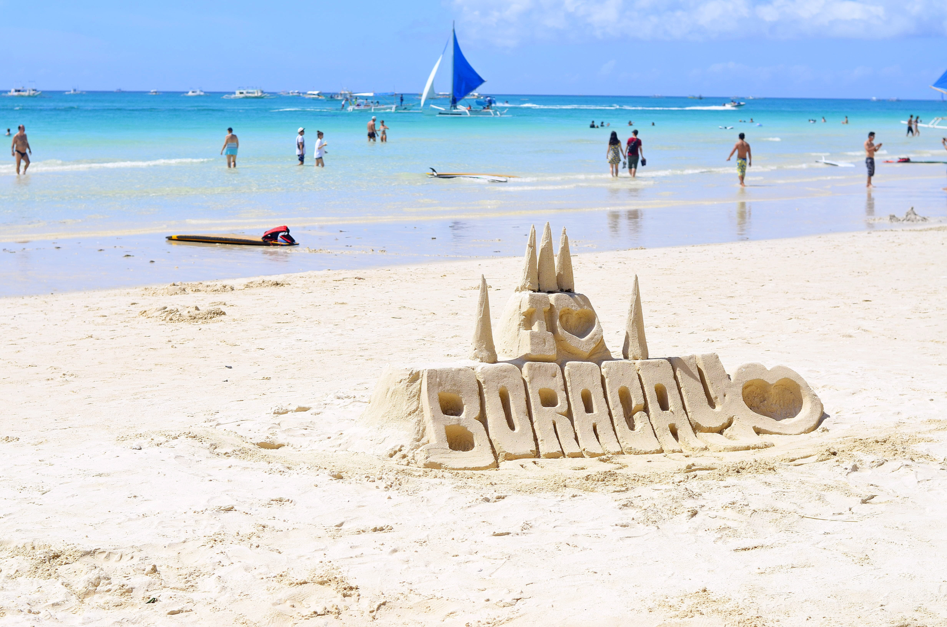 Gushing over the powdery white sand alone can be one of your good reasons to visit Boracay. 