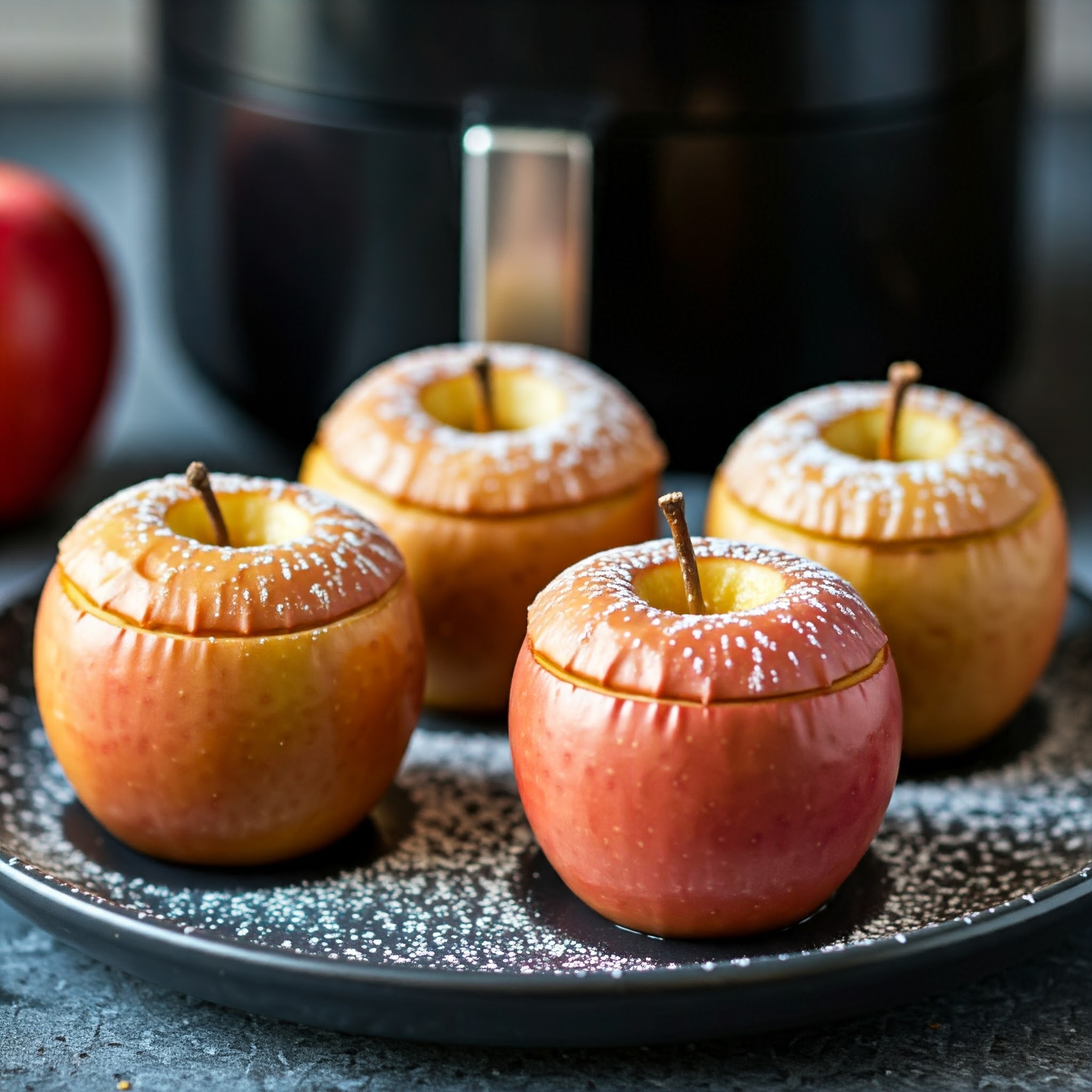 Baking the Apples in the Air Fryer