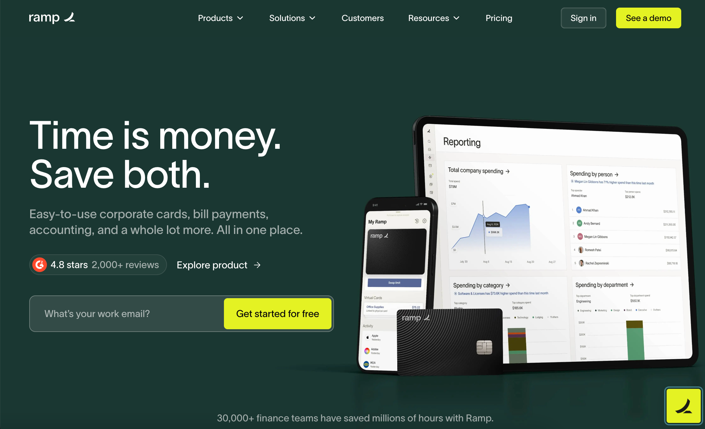 Ramp – smart expense management