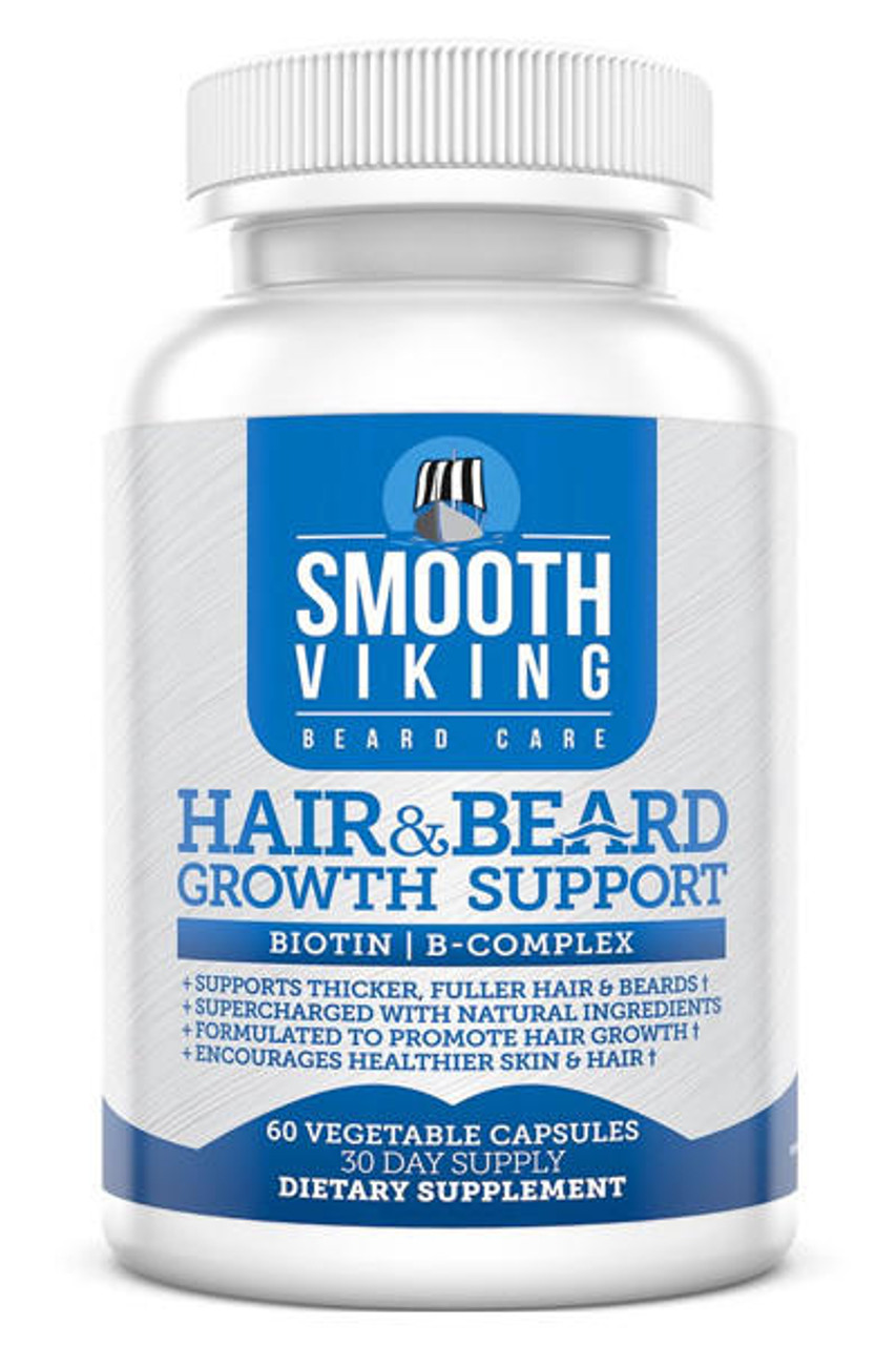 Hair & Beard Support by Smooth Viking