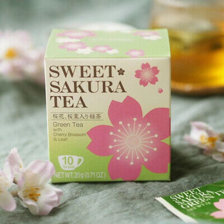 Sweet Sakura Tea: Green Tea