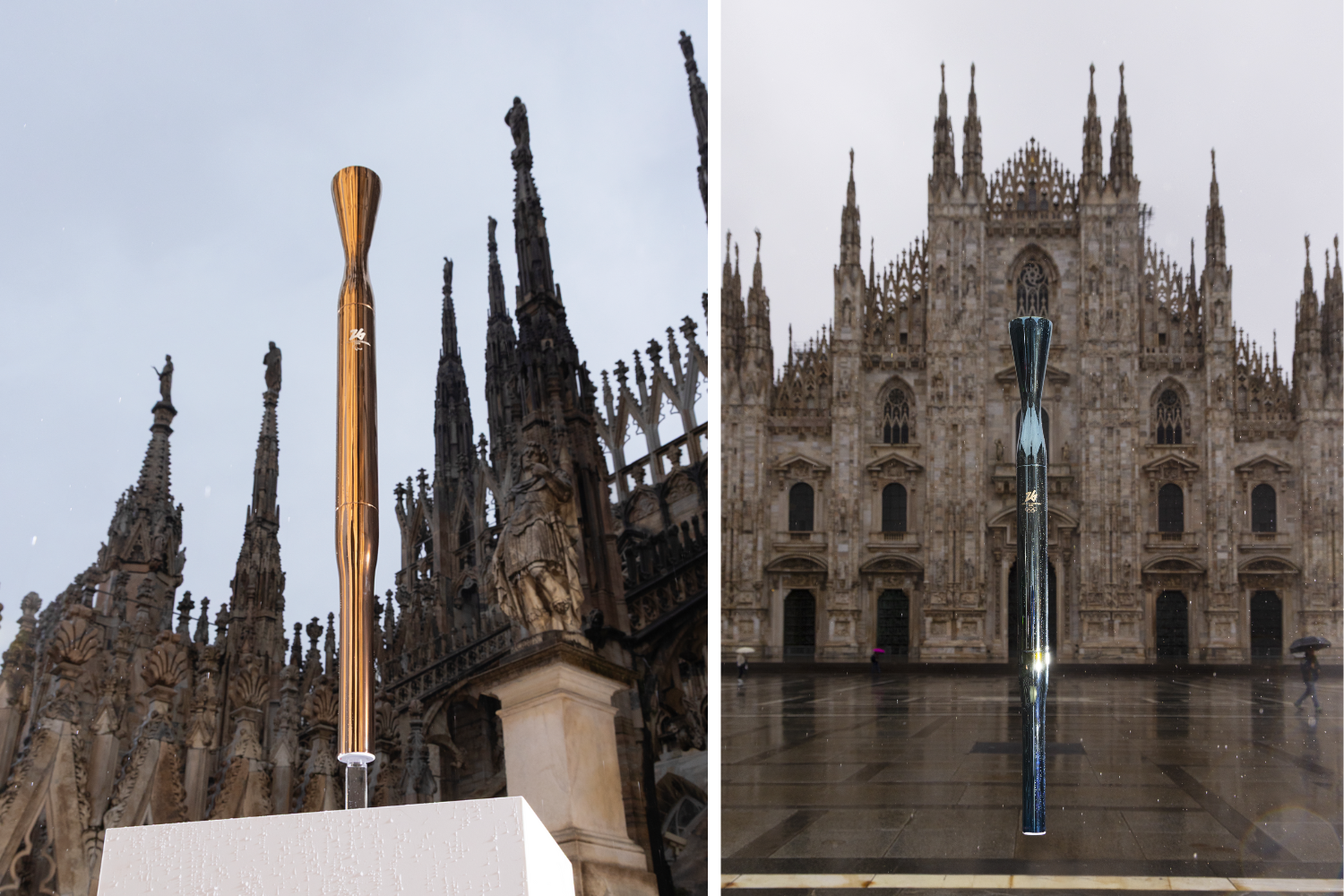 Carlo Ratti’s “Essential” torch for the Milano Cortina 2026 Olympic and Paralympic Games