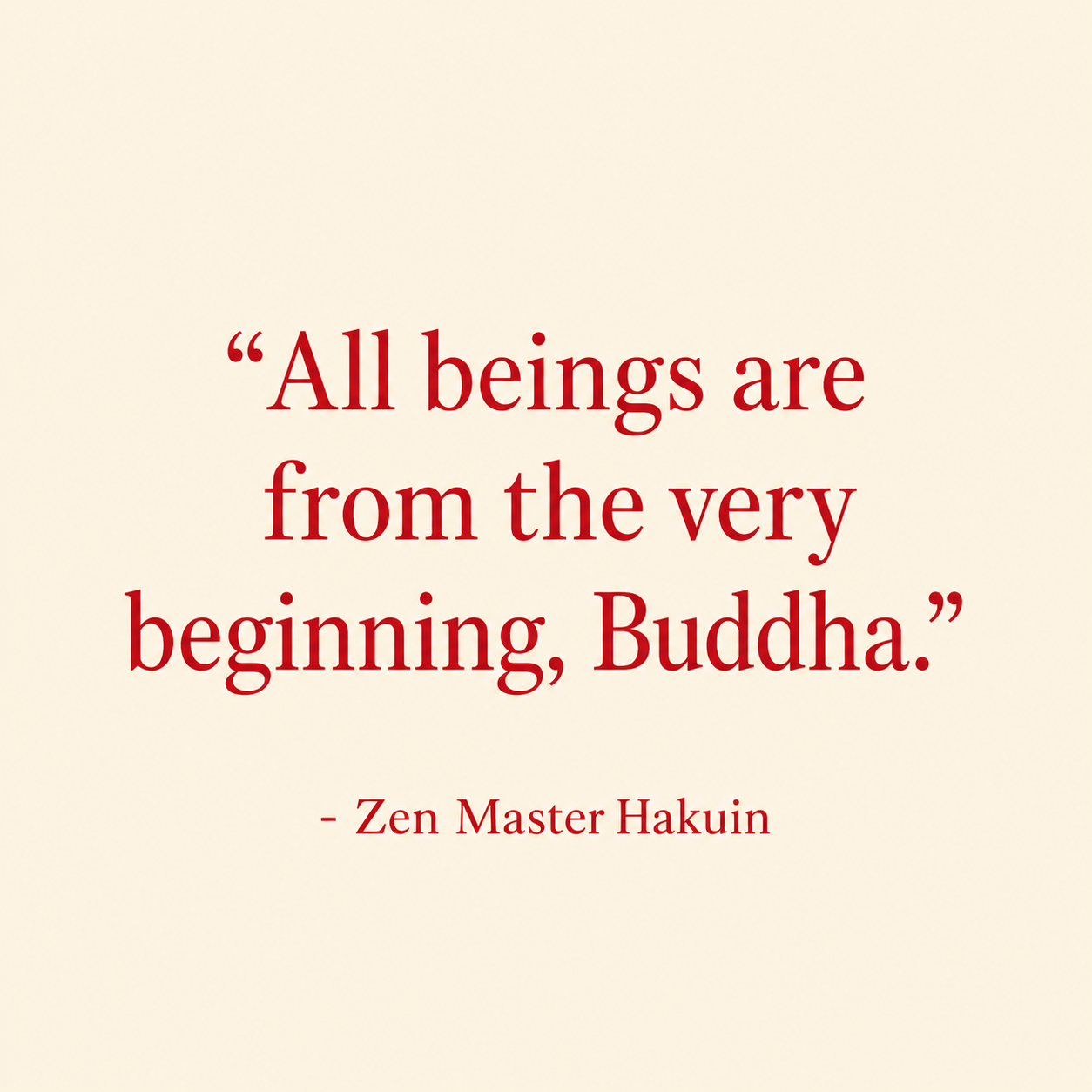 Buddhist enlightenment quote