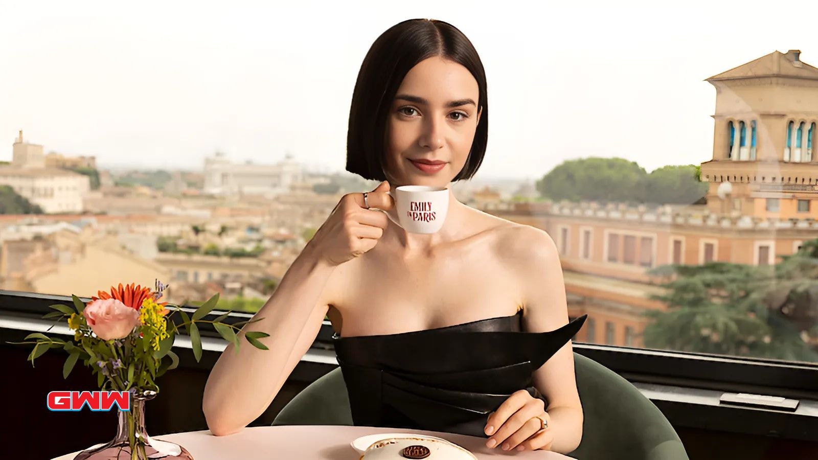 Lily Collins as Emily in Emily in Paris
