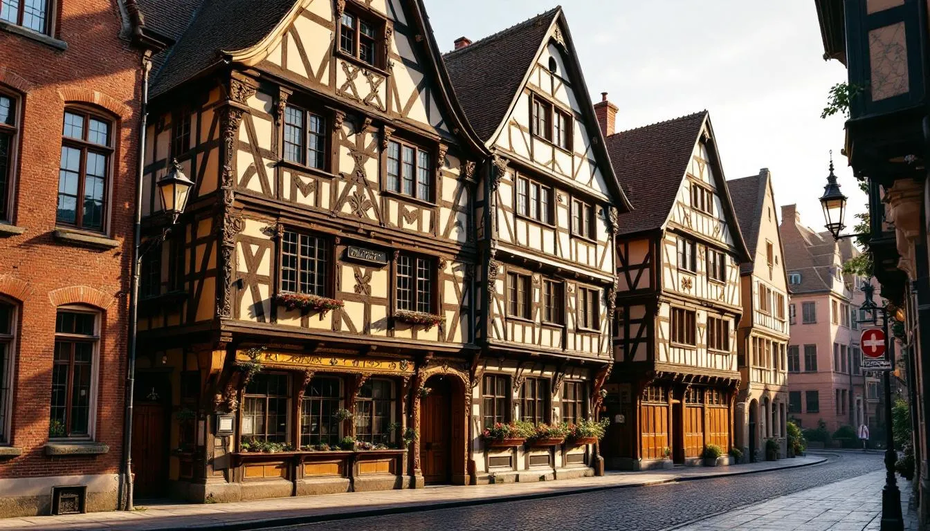 Das historische Rathaus Römer in Frankfurt am Main beeindruckt mit seinen charakteristischen Giebeln und der malerischen Altstadt-Umgebung. Es ist ein beliebter Trauort für Hochzeitspaare, die hier ihre Eheschließung feiern möchten.