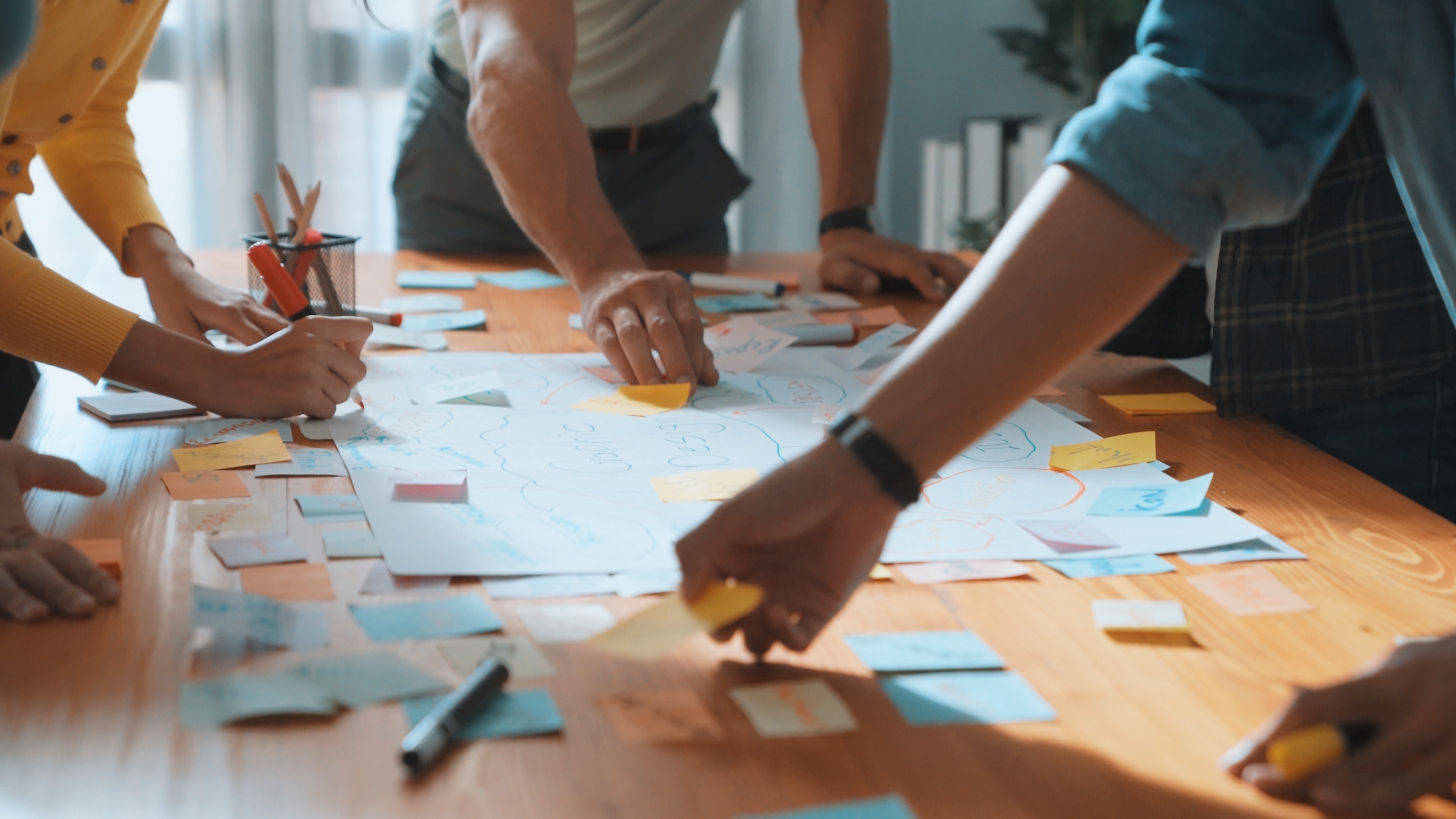 zespół opracowujący strategię marketingową firmy