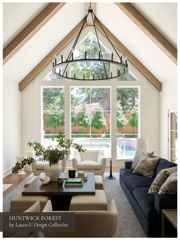 an inviting atmosphere with warm and cool neutrals at Huntwick