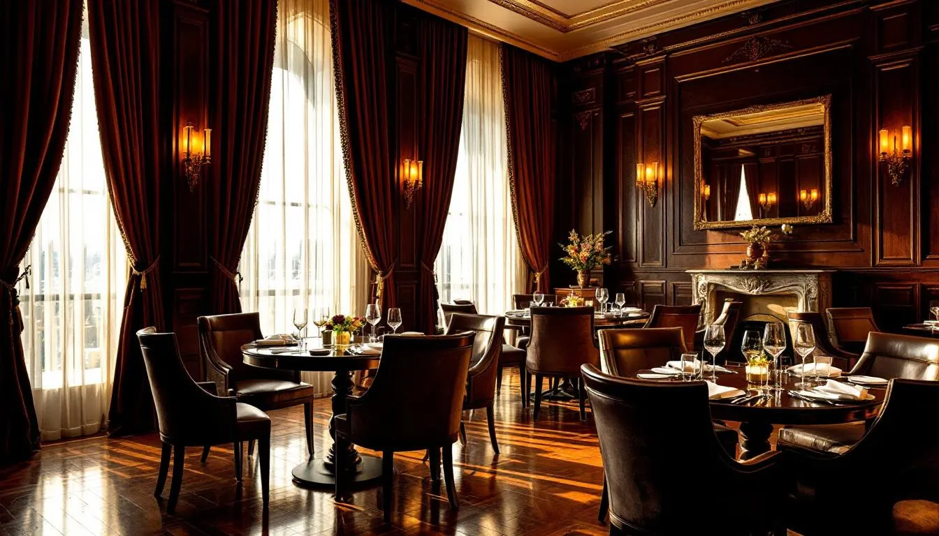 Das stilvolle Ambiente im Estilo Campo in Meerbusch, ideal für ein entspanntes Essen.