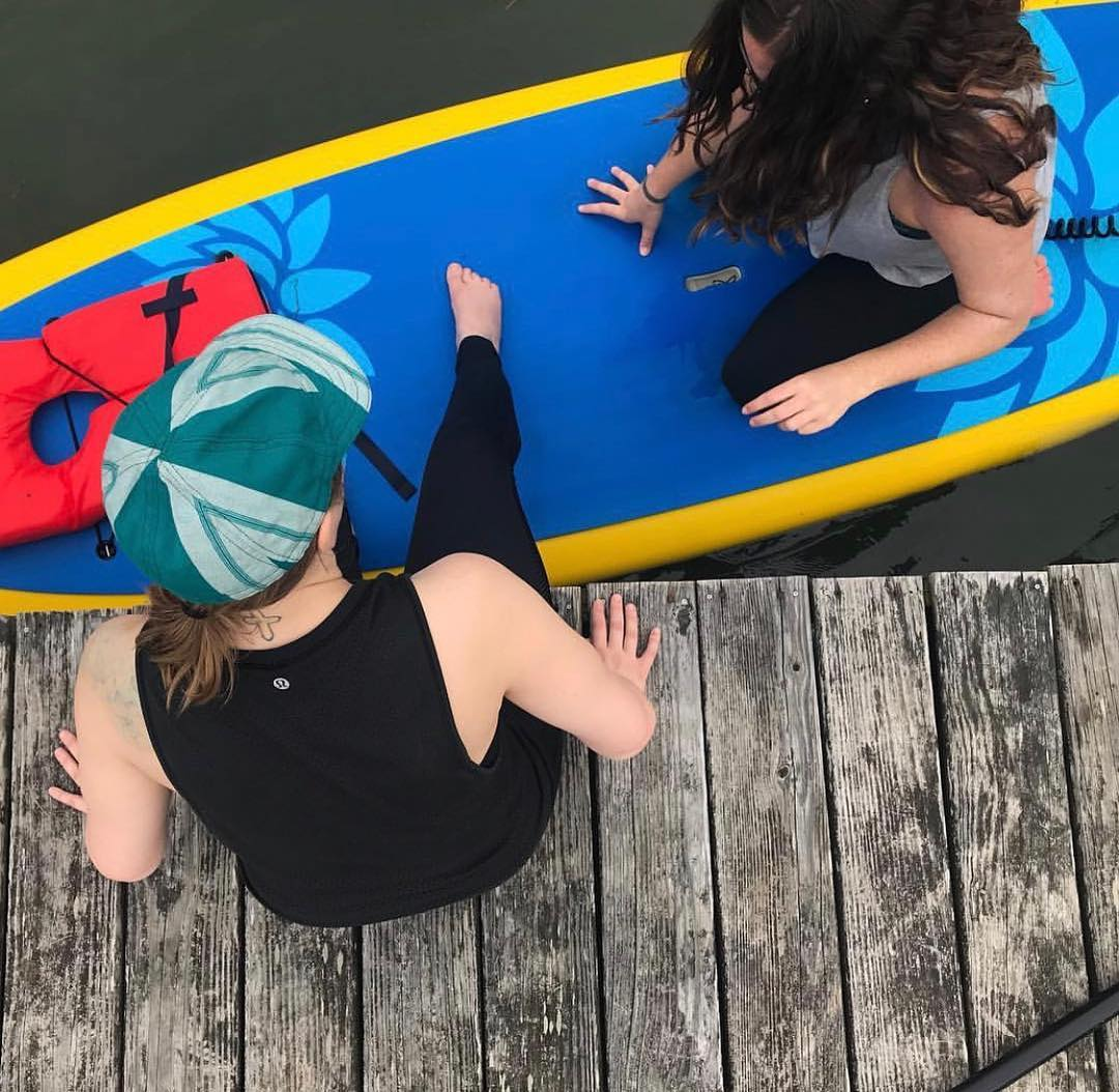 a solid paddle board is a stable board