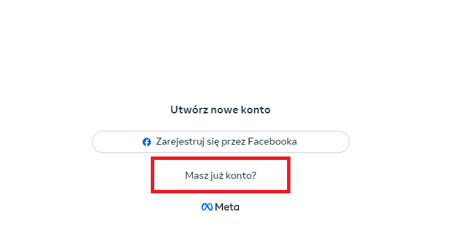 Logowanie na Facebook