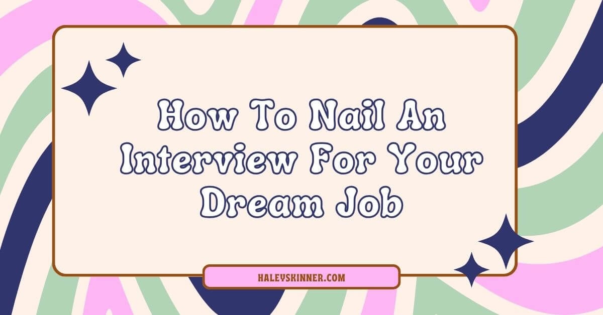 Impress family member by nailing your interview