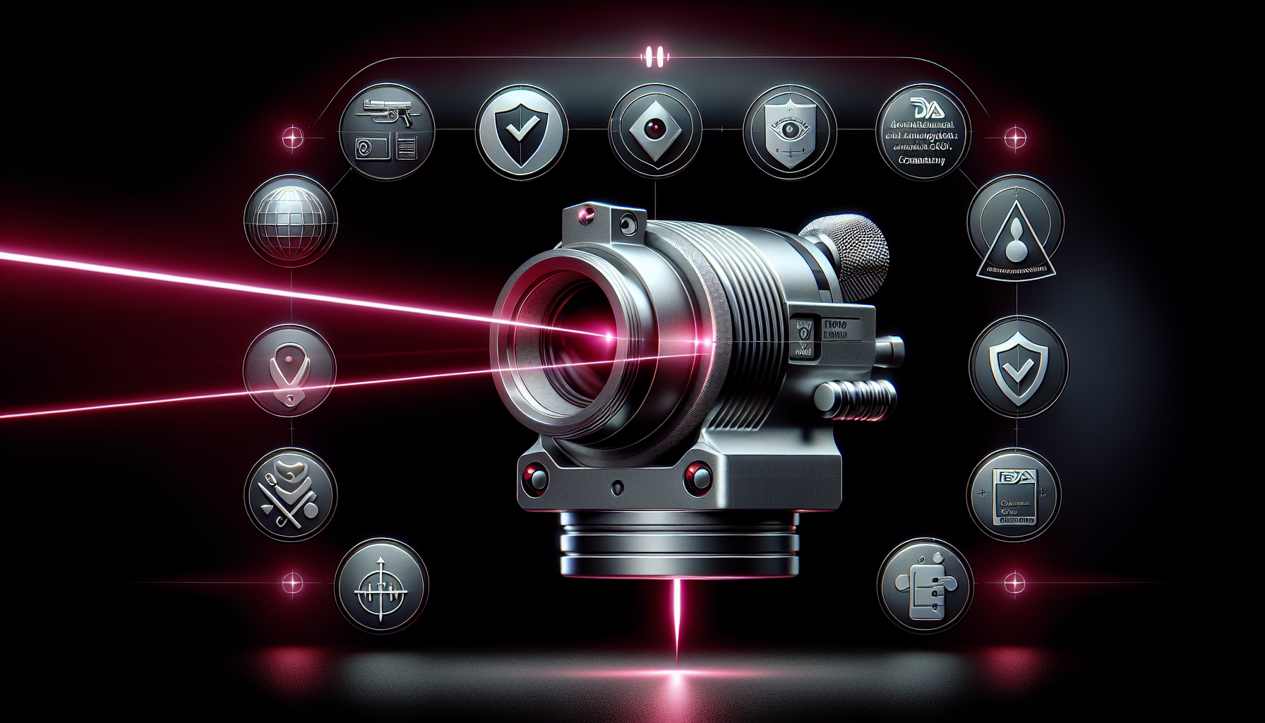 Safety features of the Sniper V2 INOX Laser system