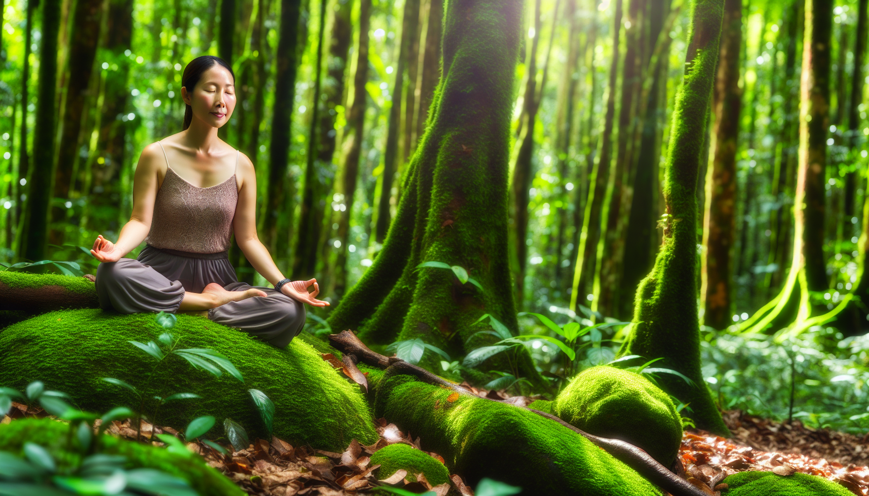 Mindfulness meditation in nature