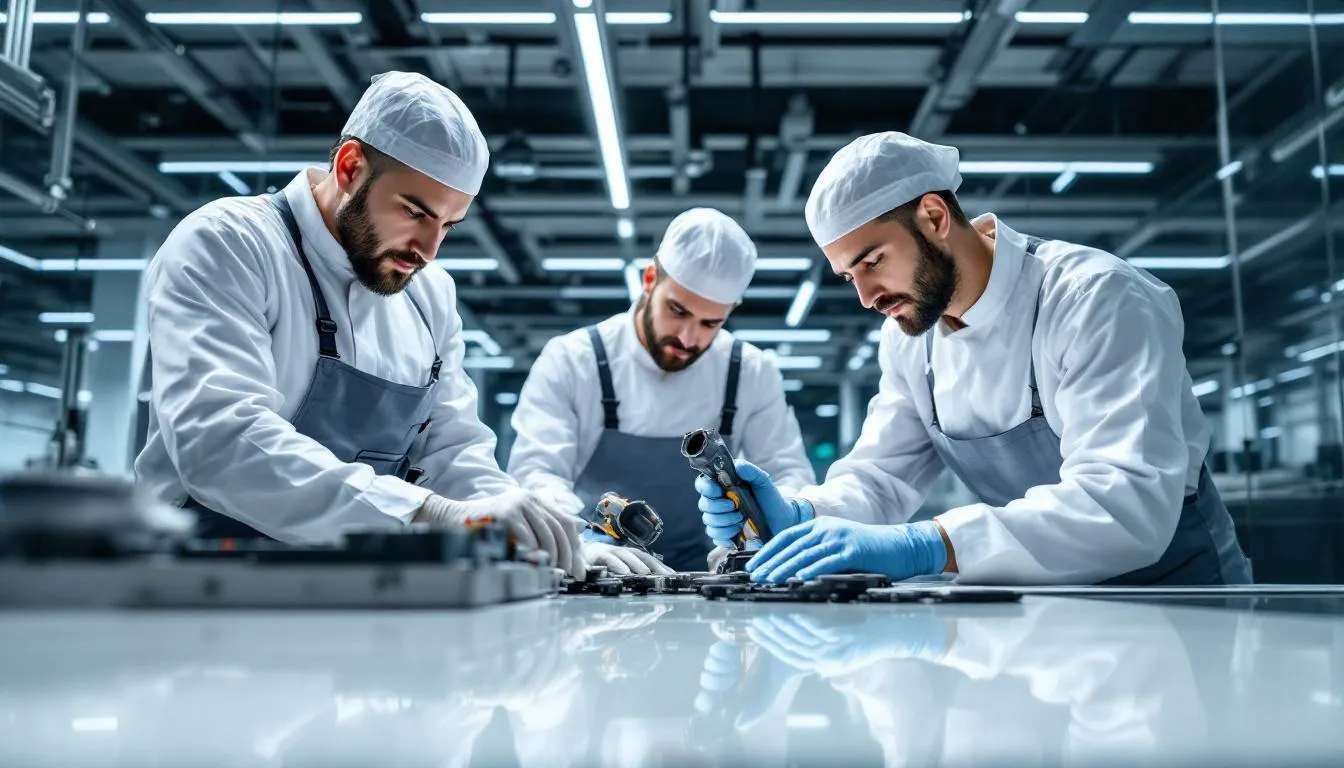 Expert technicians providing quality maintenance services.