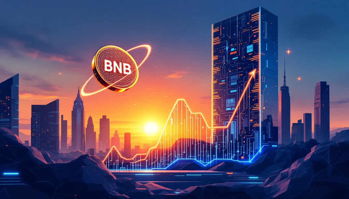 A visual representation of the benefits of trading BNB futures.