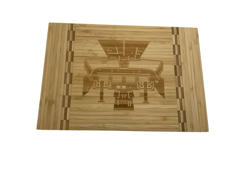 aviation cutting board gift, laser engraved
