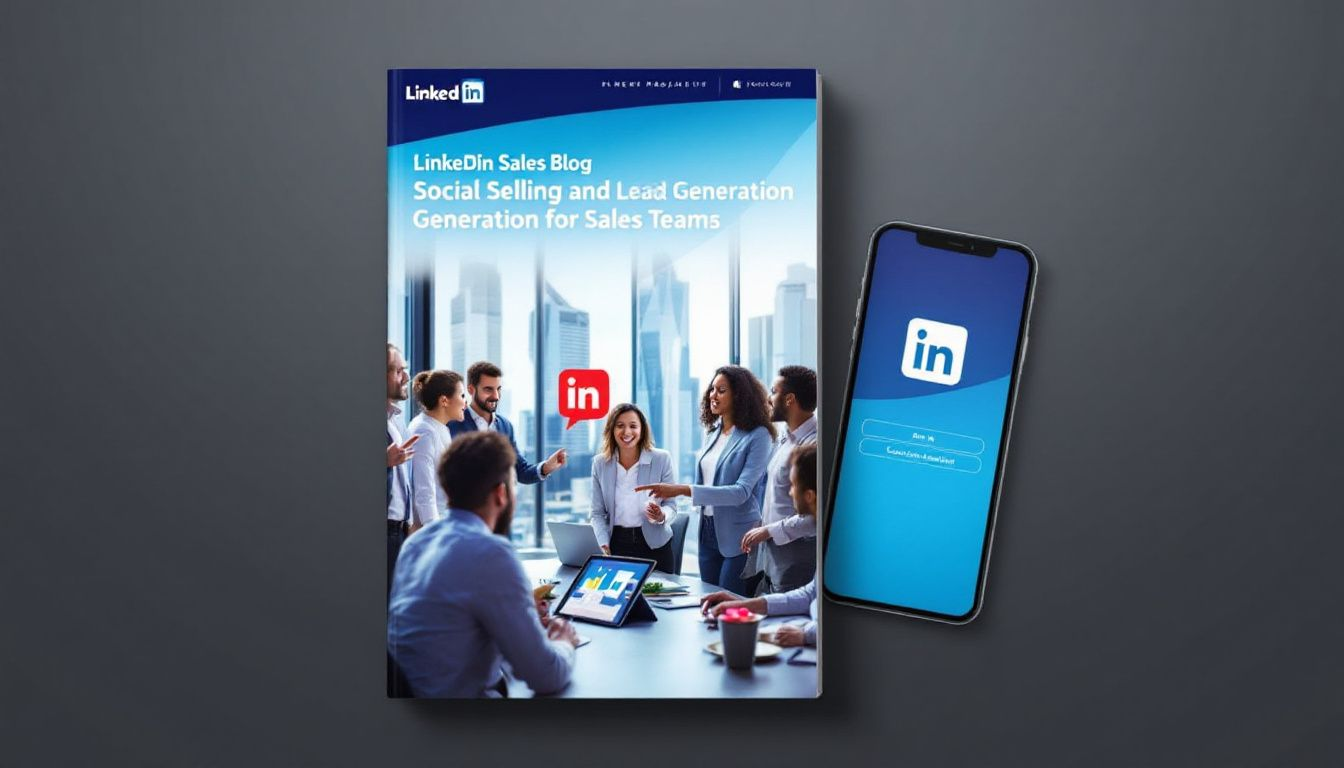 LinkedIn Sales Blog focusing on social selling and lead generation for sales teams.