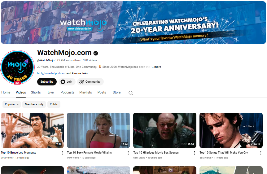 WatchMojo YouTube channel.