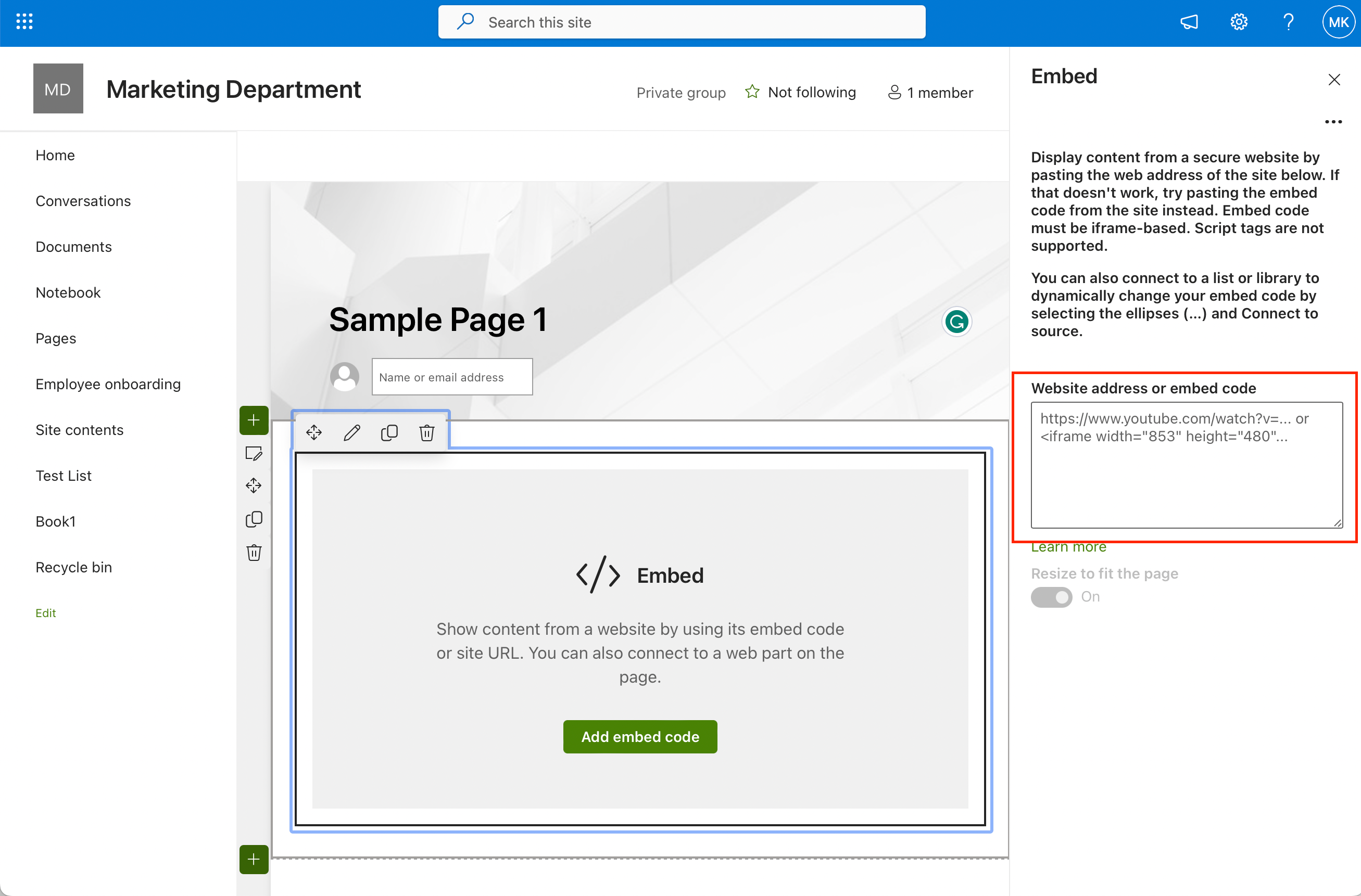 How To Add HTML Code In SharePoint Online Modern Page Master Data How To Add HTML Code In SharePoint Online Modern Page Master Data