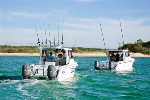 review: noosa cat 2400 series open cabin catamaran