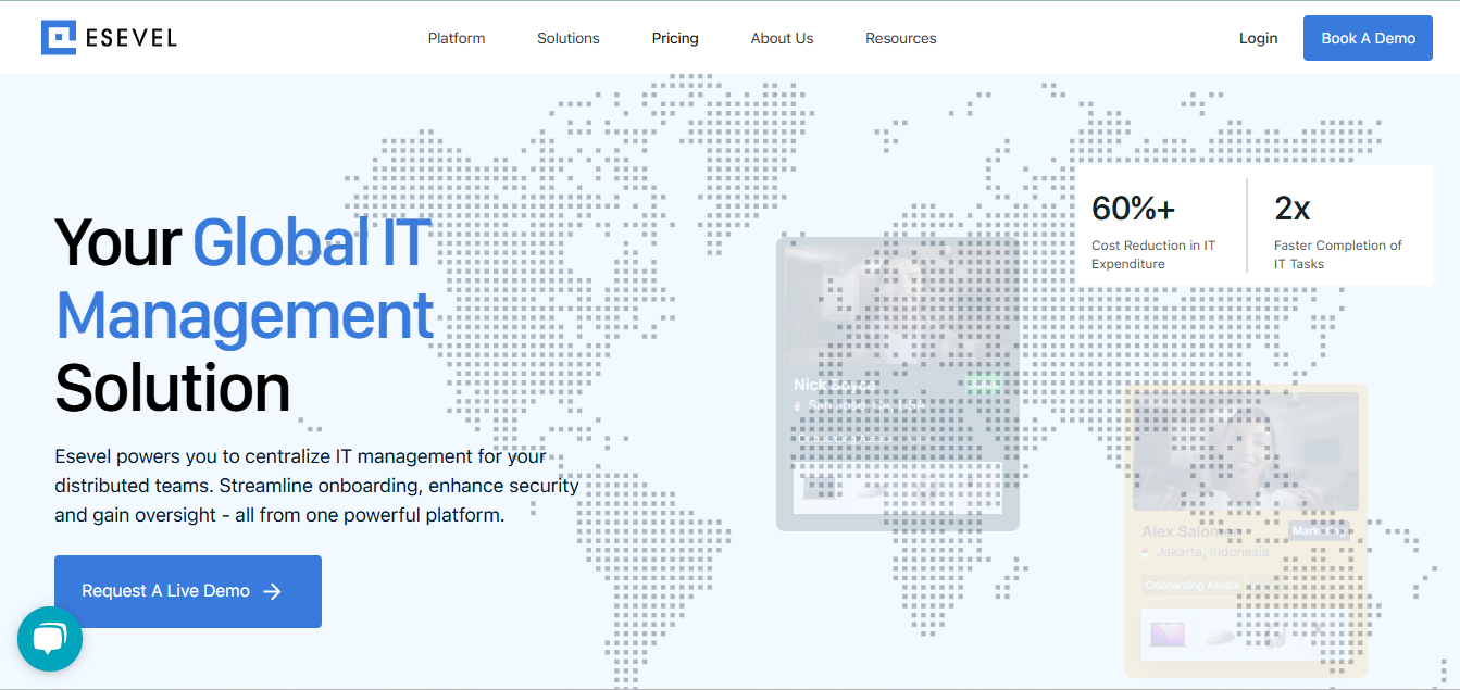 Esevel IT assest management Hofy competitor