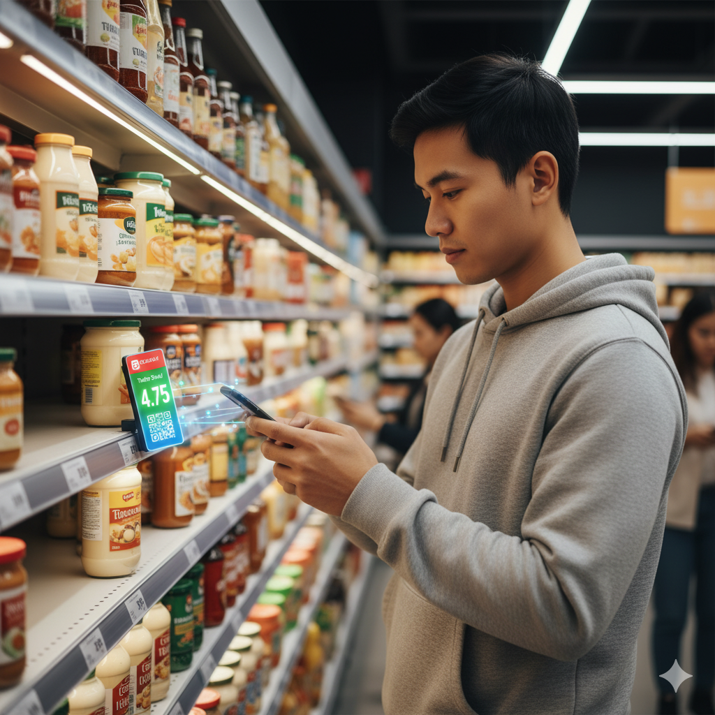 interactive retail smart shelves