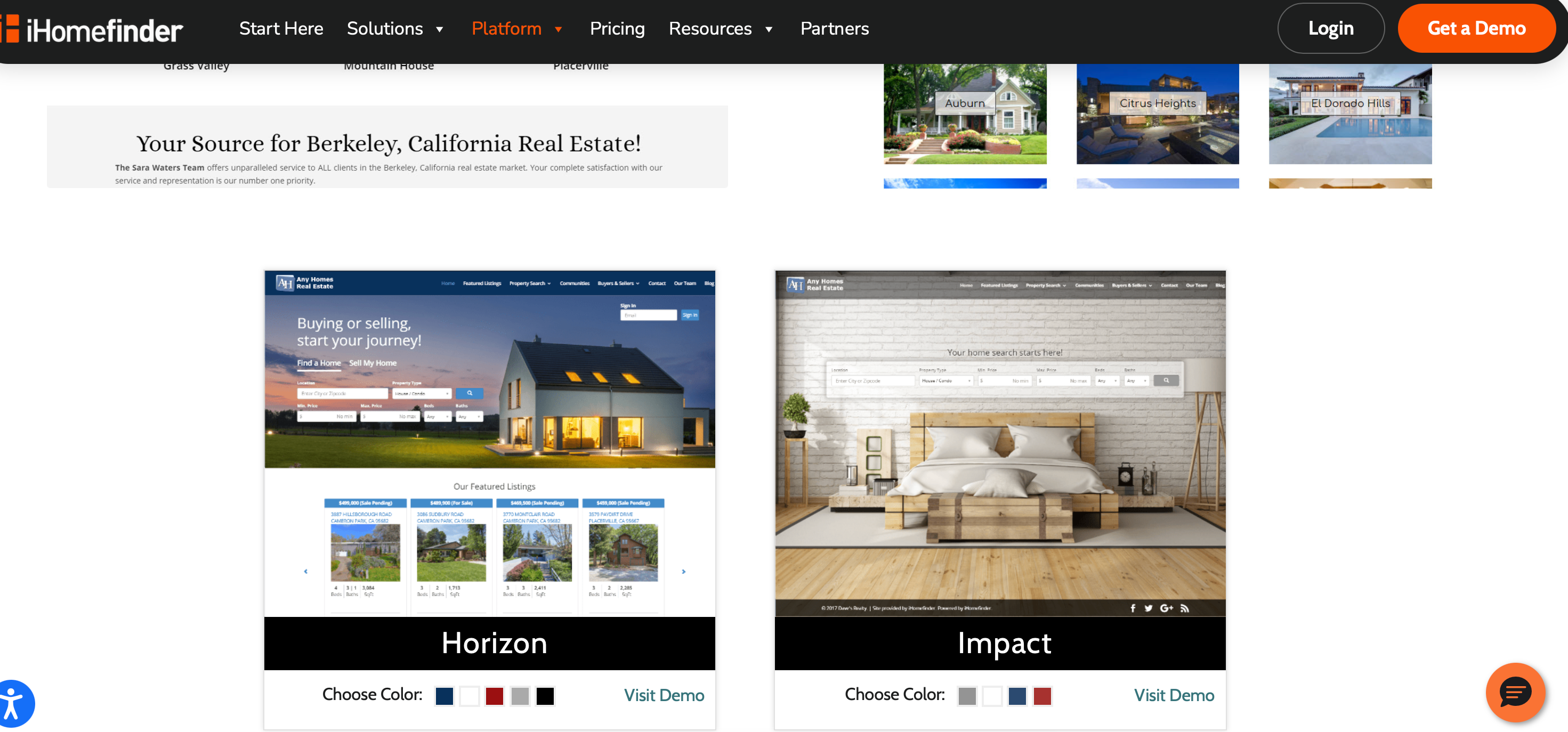 iHomefinder helps you build a professional, lead-converting website from the start.