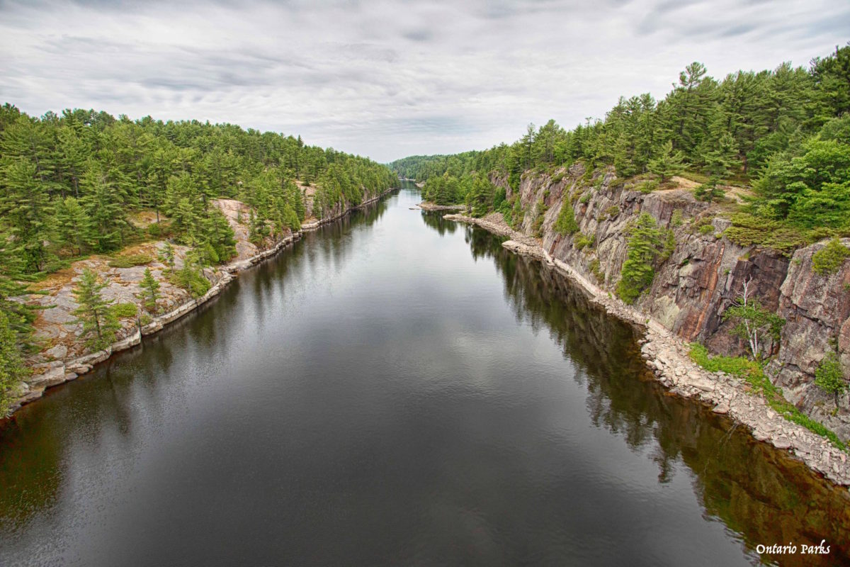 An 11 hour drive from thunder bay, French River