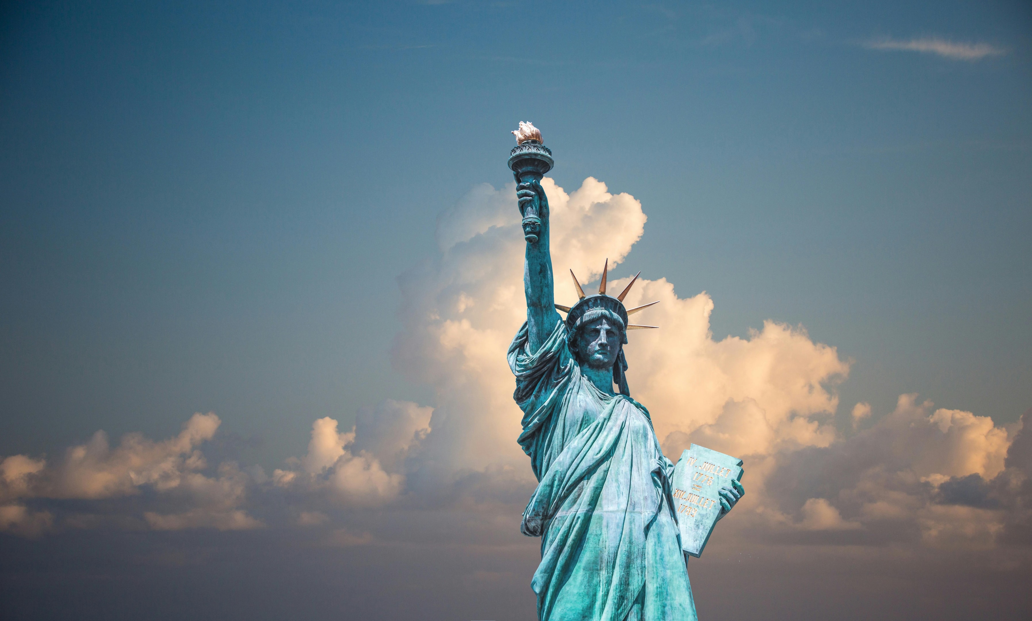 Statue of Liberty in New York City.