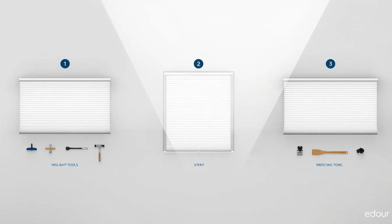 A step-by-step guide on installing skylight shades.