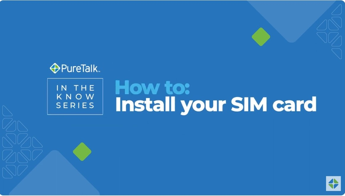 How to Install Your SIM Card slide. 