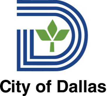Logo for City of Dallas, a recognizable part of the city's brand positioning and brand building
