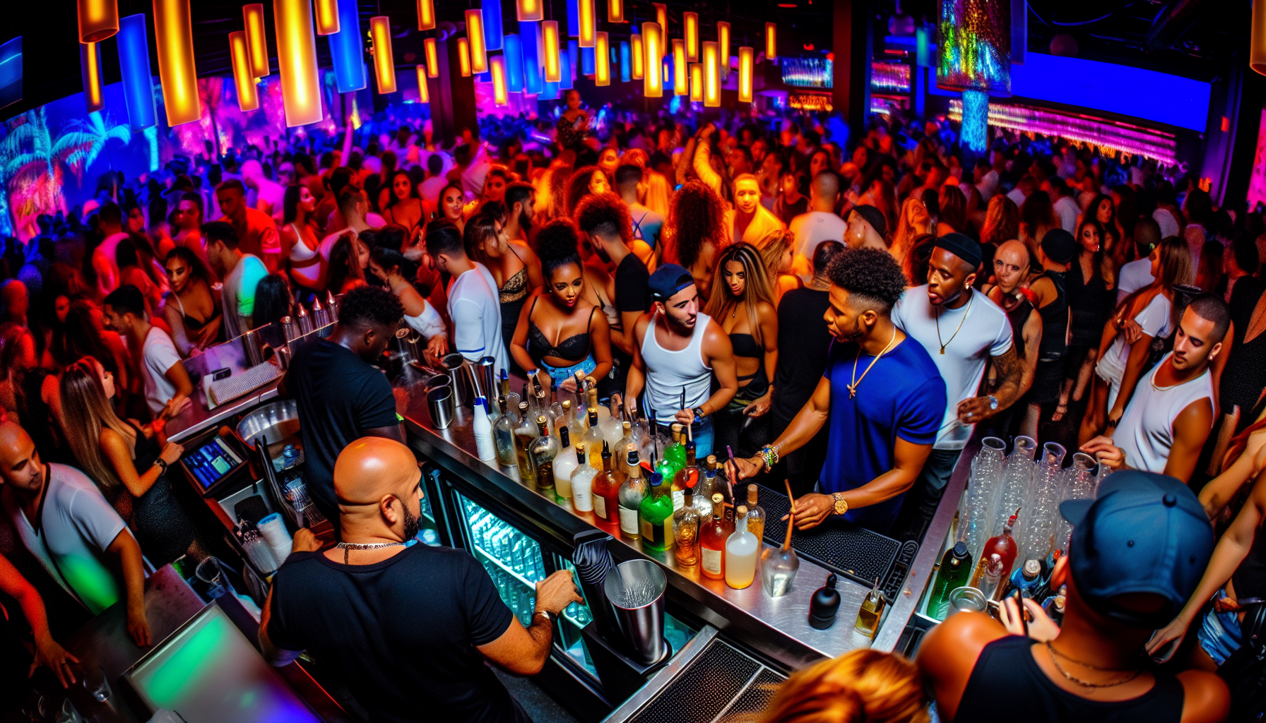 Vibrant Nightclub Scene in Fort Lauderdale