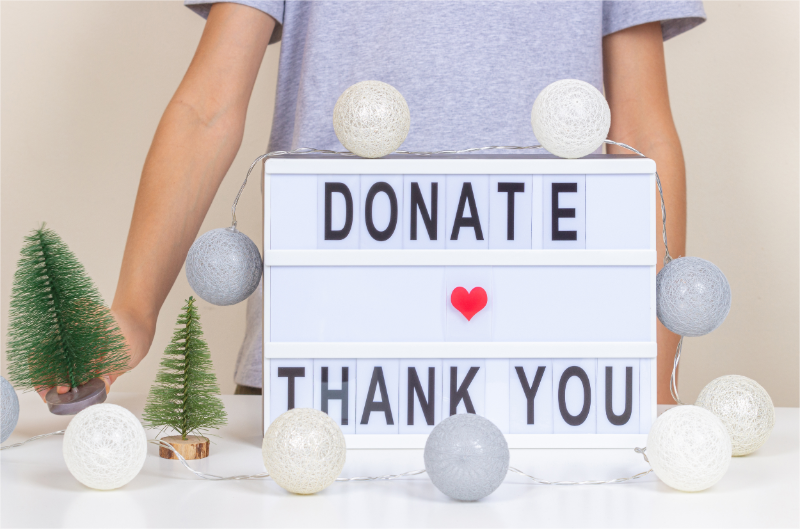 How to thank donors
