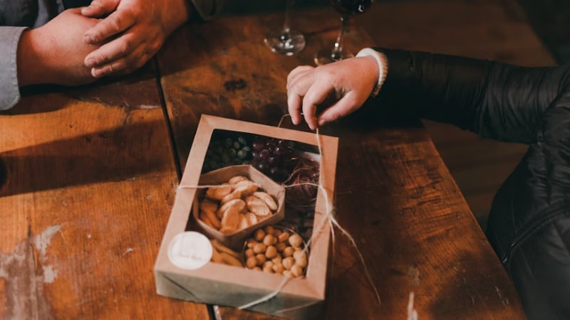 A snacks care package 