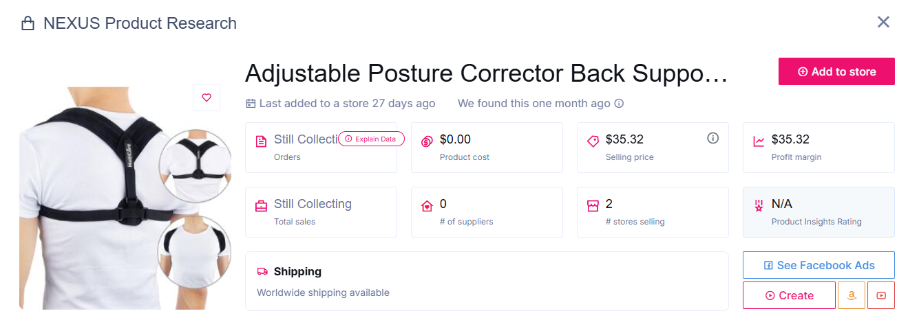 finding dropshipping products that are gaining traction and selling in different categories