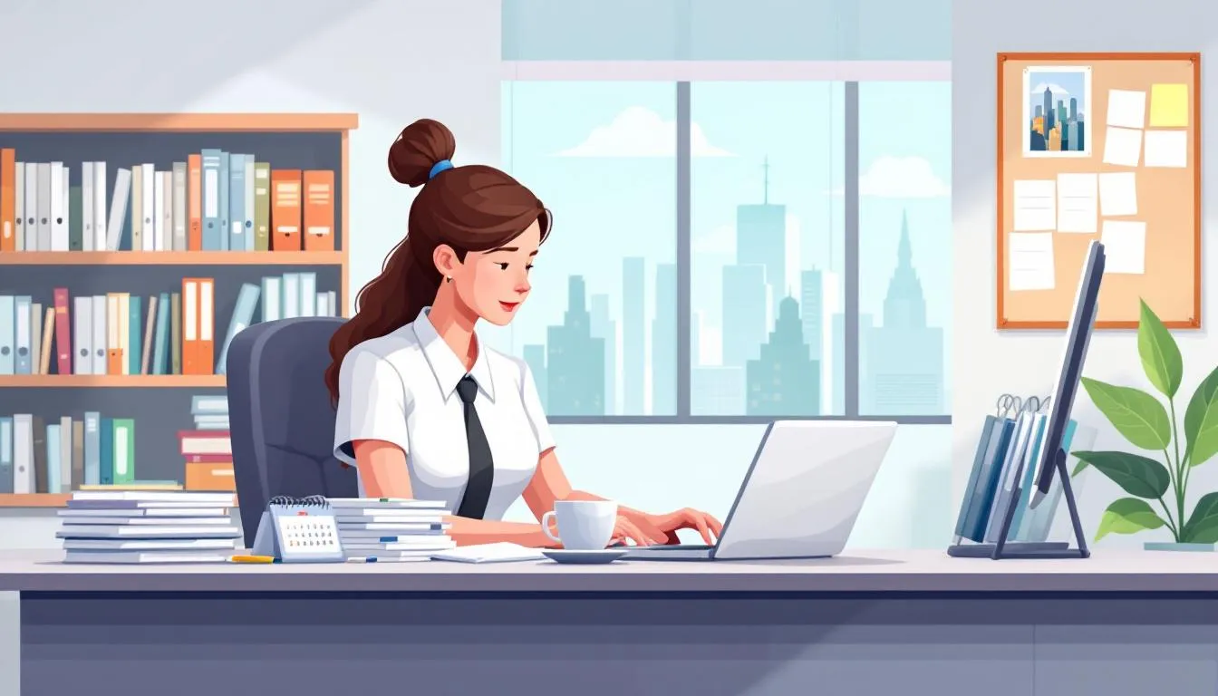 Un employeur examinant des offres d'emploi pour les titulaires de permis de travail.